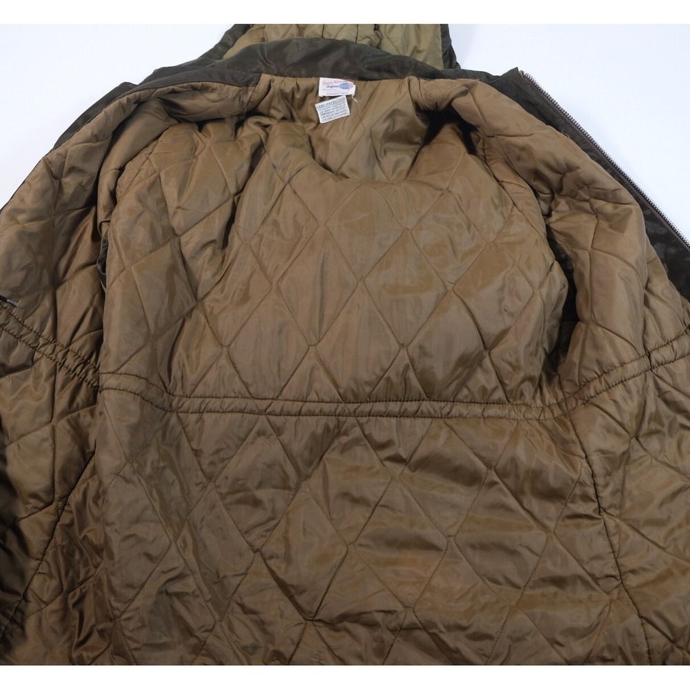 Flight-Master Jacket Mens XL Brown Industrial Hooded Vintage 50s Workwear - Picture 9 of 11